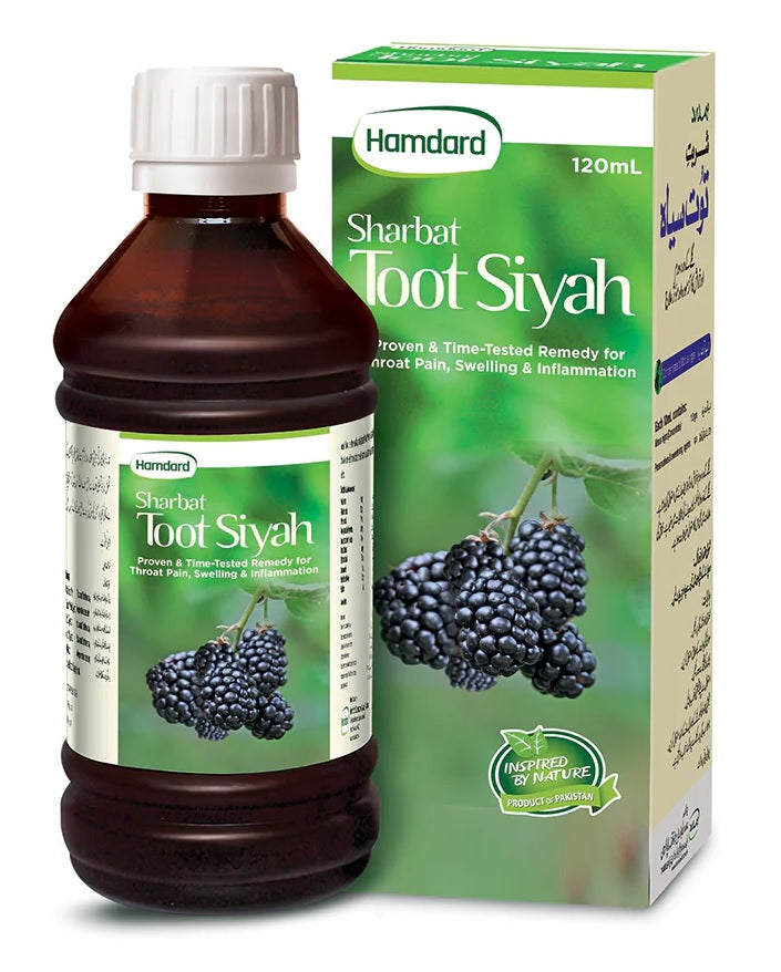 Hamdard Toot Siyah Sharbat 120ml