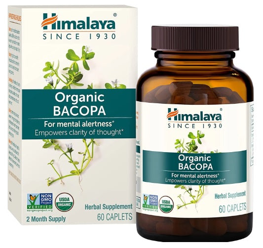 Himalaya Organic Bacopa Caplets 60's