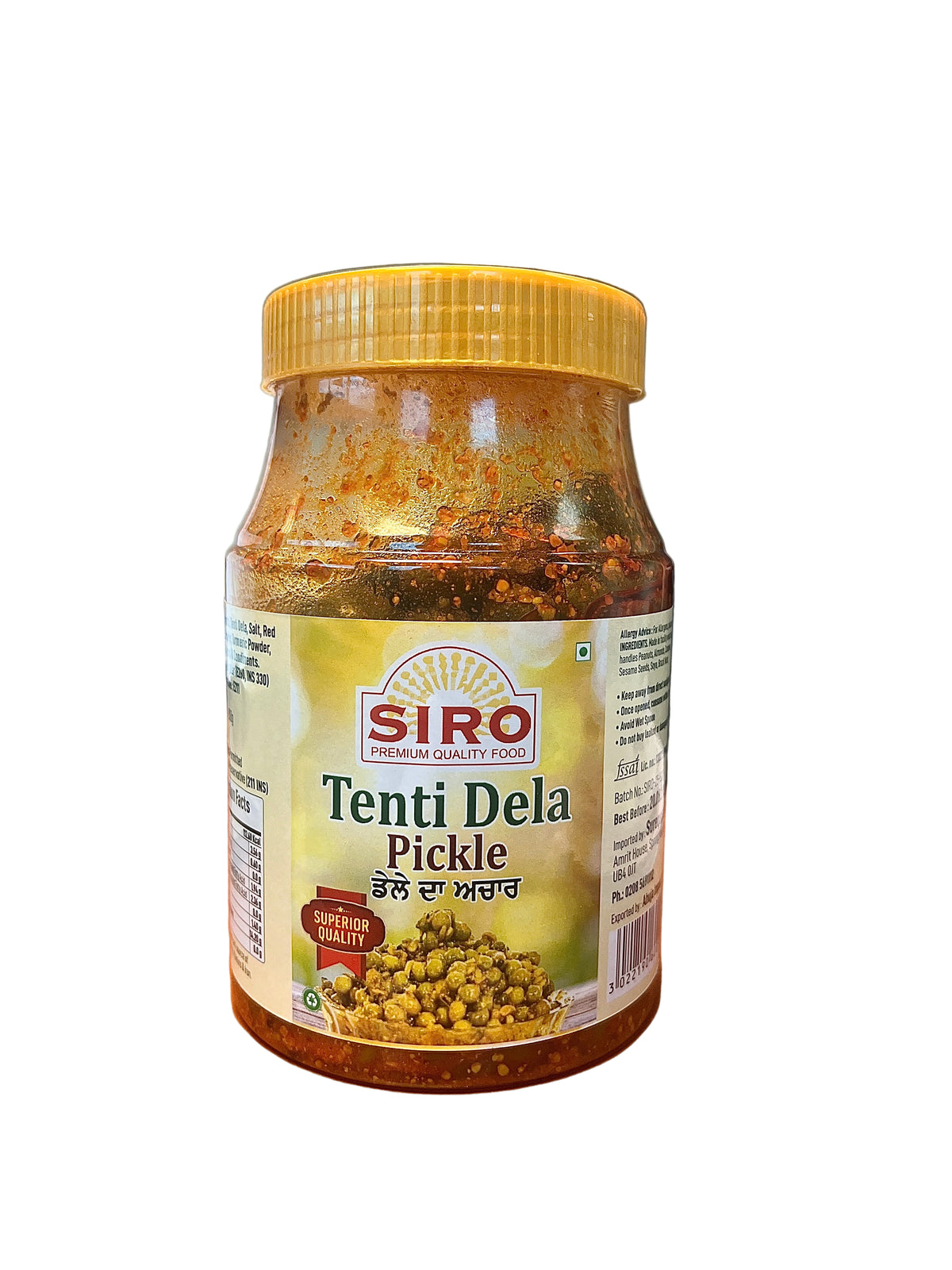 Siro Tenti Dela Pickle 800g