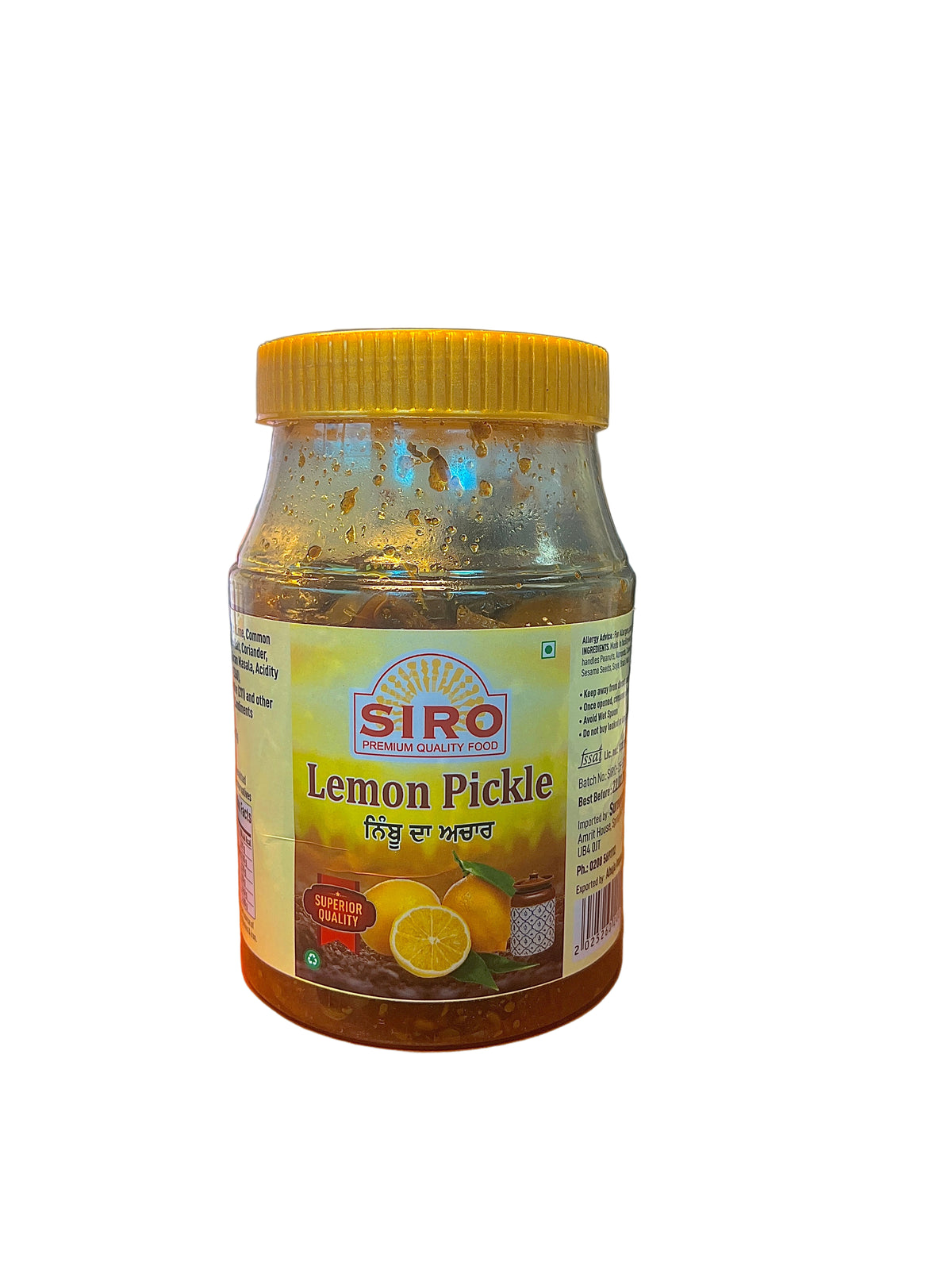 Siro Lemon Pickle 800g