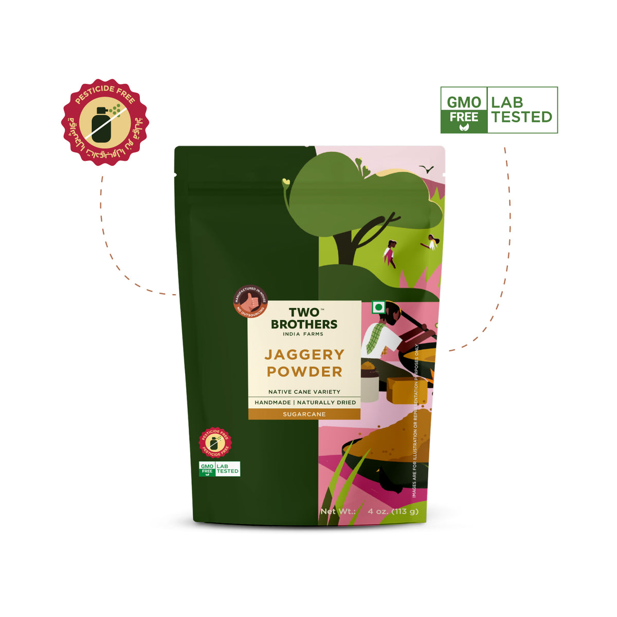 Two Brothers Jaggery Powder 500g