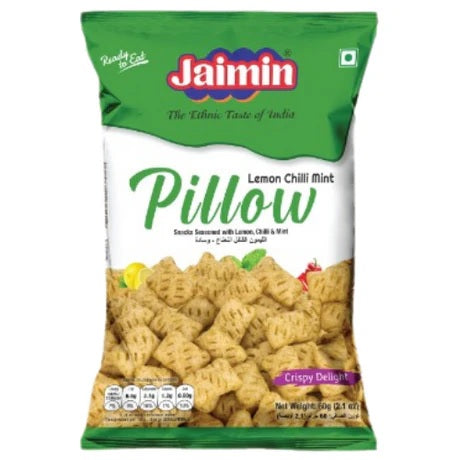 Jaimin Lemon Chilli Mint PILLOW Snacks 60G