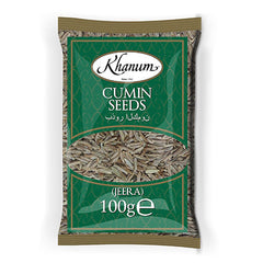 Khanum Cumin Seeds (Jeera) 100g