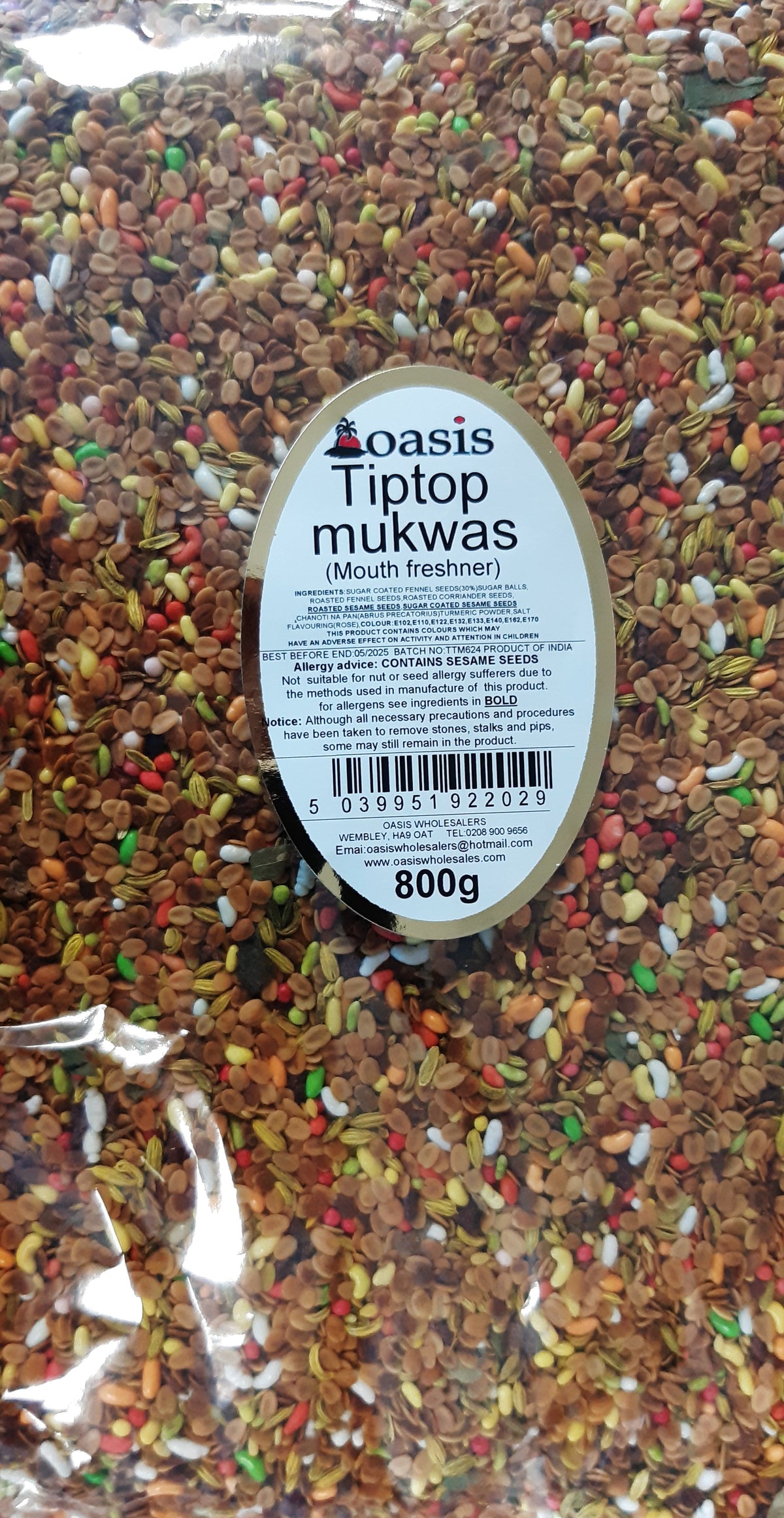 Oasis Tiptop Mukwas