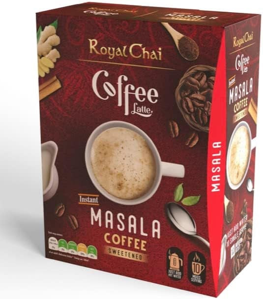 Royal Chai Coffee Latte Masala Sweetened 180G