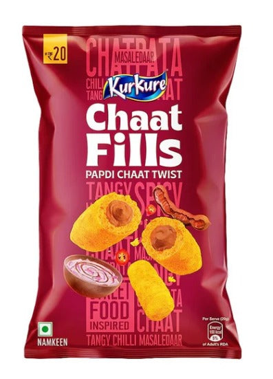 Kurkure Chaat Fills Papdi Chaat Twist 40g