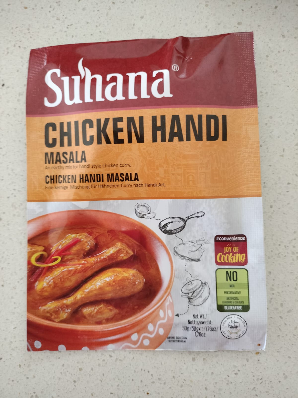 Suhana Chicken Handi Masala Mix 50g