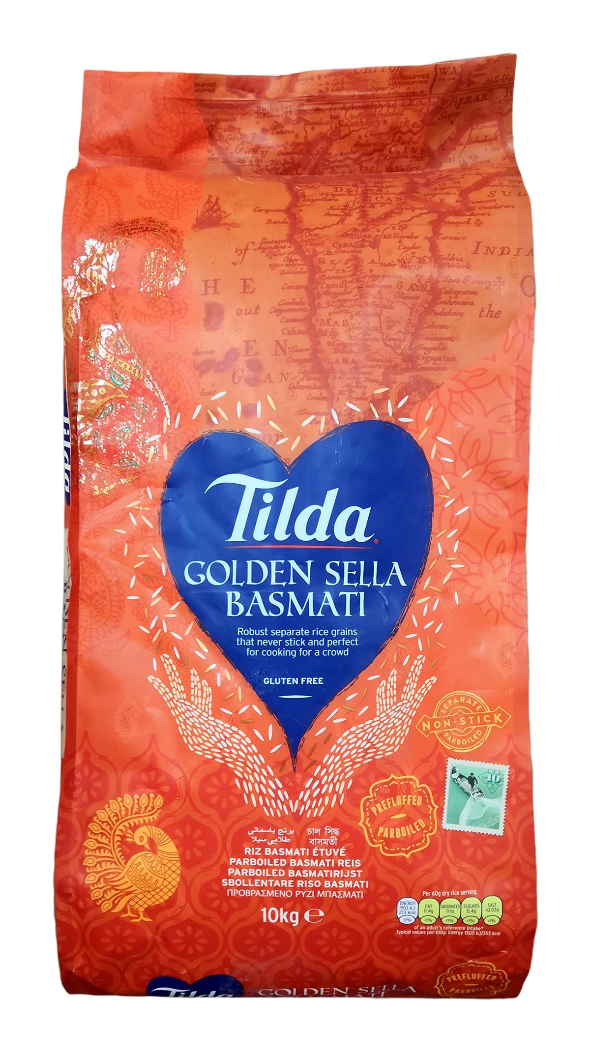 TILDA Golden Sella Basmati Rice 10KG