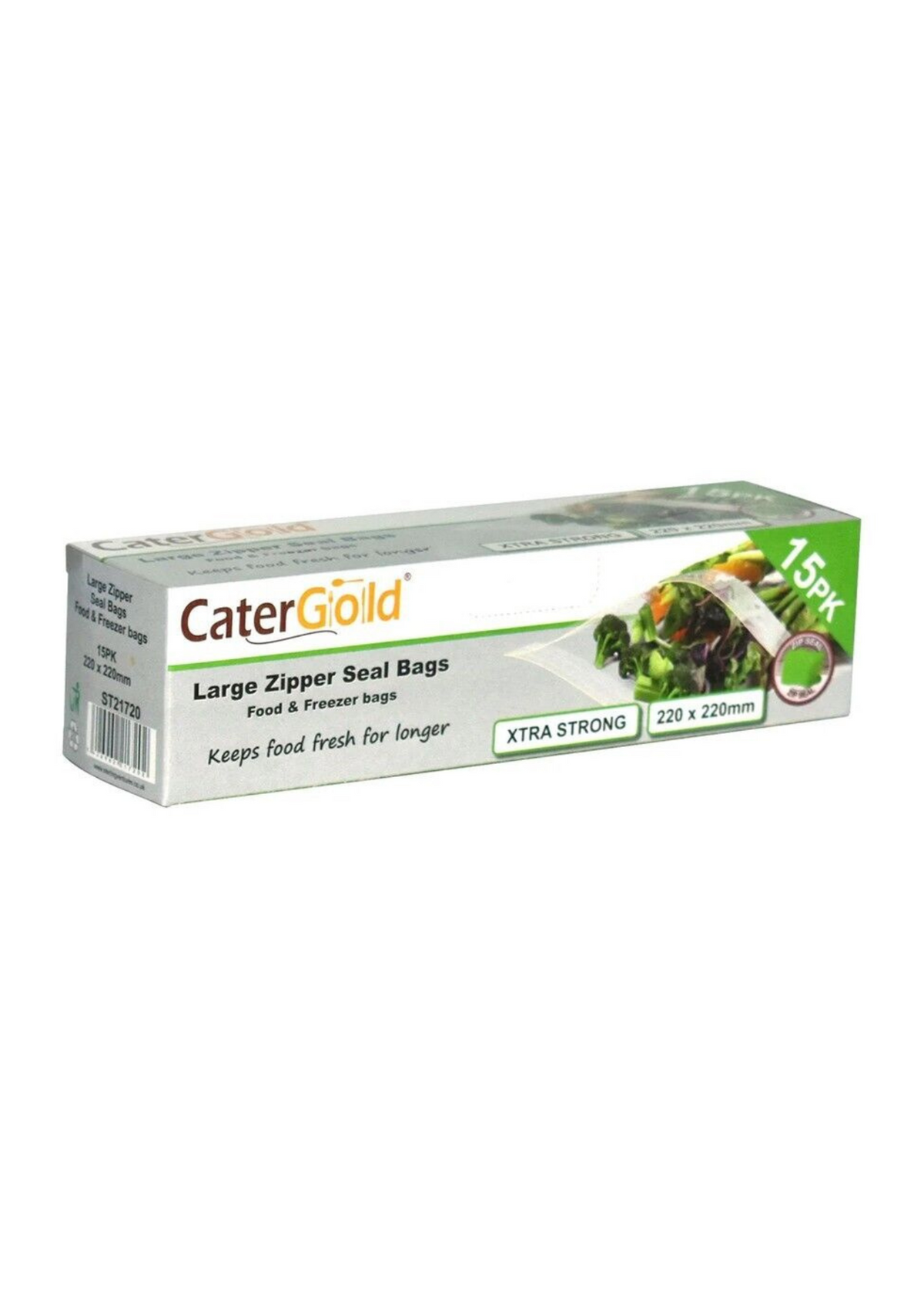 Cater Gold Large Resealable Bags 15pack