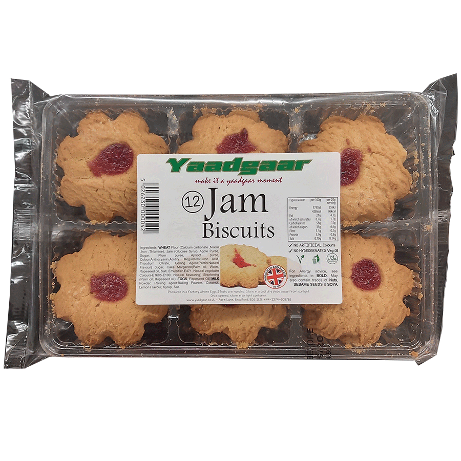 Yaadgaar Jam Biscuits 12 pieces