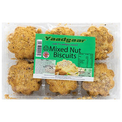 Yaadgaar Mixed Nut Biscuits 12 pieces