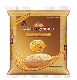 Aashirvaad Whole Wheat Flour (Chakki Atta) 10kg