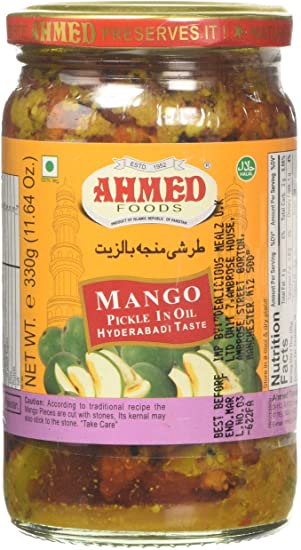 Ahmed Mango Pickle in Oil (Hyderabadi Taste) 330g