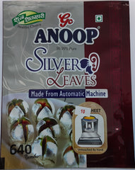 Anoop Silver Leaves Small (Verk) No. 640 - 10 Sheet