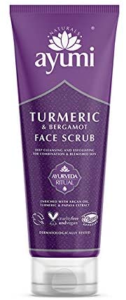 Ayumi  Turmeric & Bergamot Face Scrub 125ml