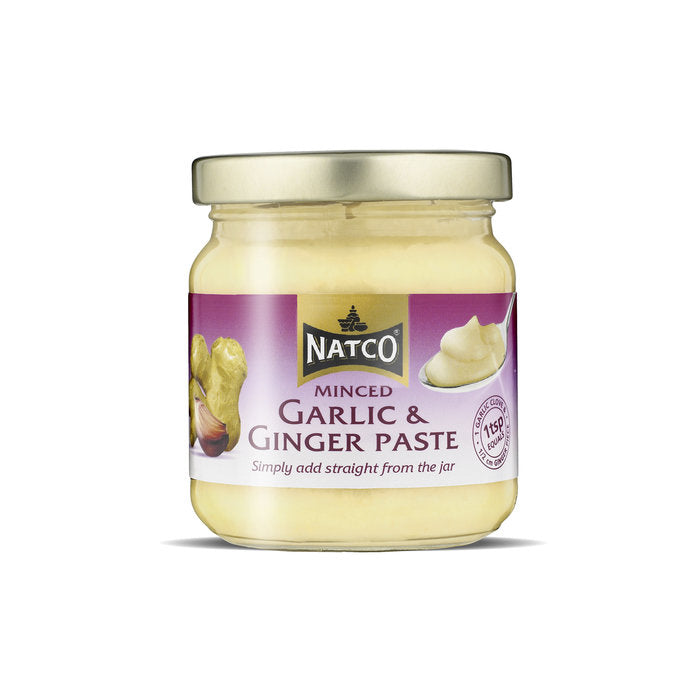 Natco Minced Garlic & Ginger Paste 190g