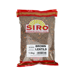 Siro Brown Lentils - 1.5Kg