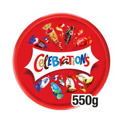 Celebrations Milk Chocolates Tub 550g