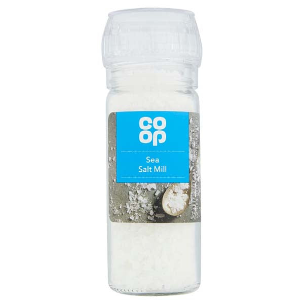 Co op Sea Salt Mill 110g