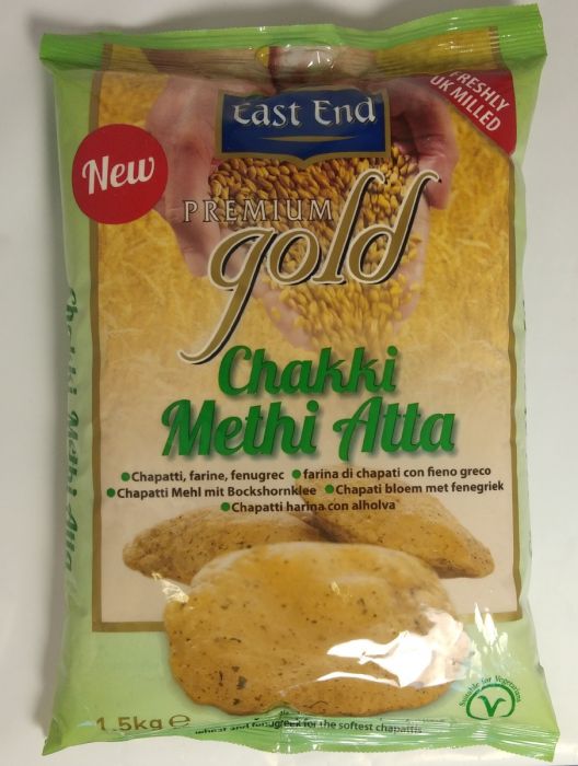 East End Premium Gold Chakki Methi Atta (fenugreek Flour) 1.5kg
