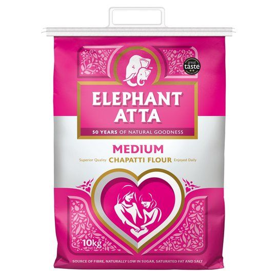 Elephant Medium Chapati Flour (Atta) 10kg