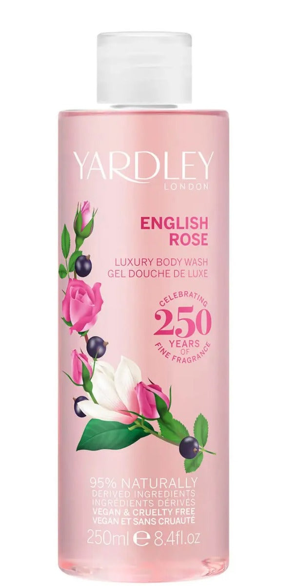 Yardley English Rose Luxury Body Wash 250ML