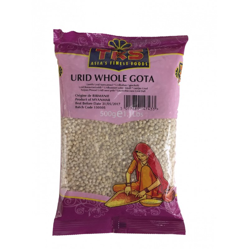 TRS Urid Whole Gota 500g