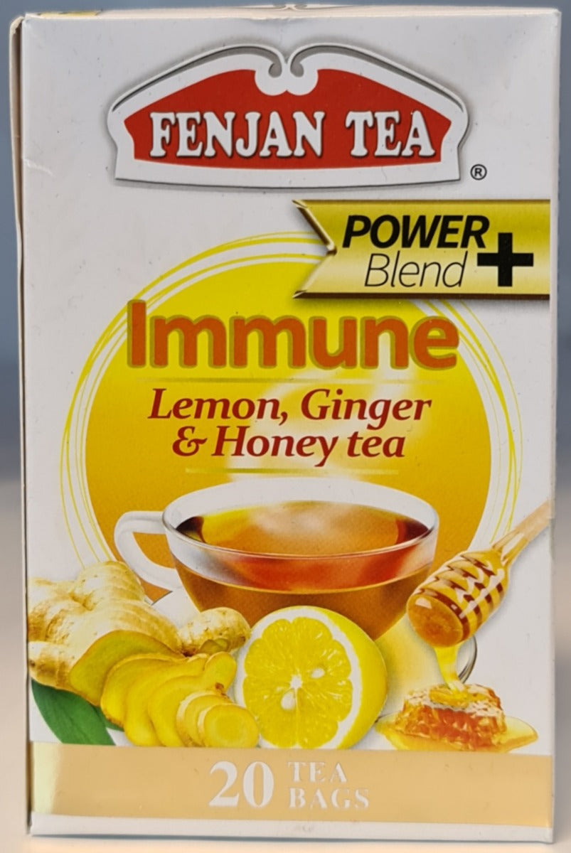 Fenjan Tea Immune (Lemon , Ginger & Honey) 20 Tea Bags
