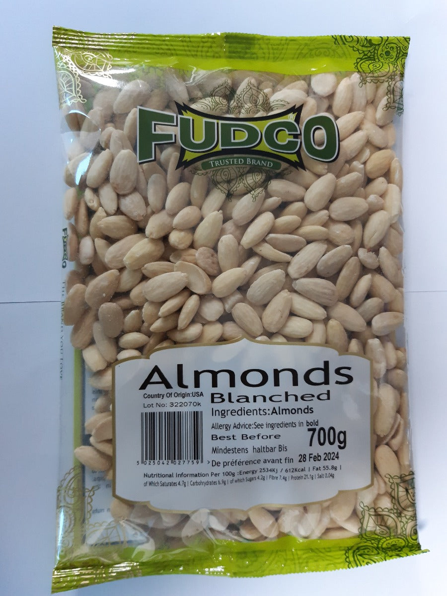 Fudco Almonds Blanched 700g