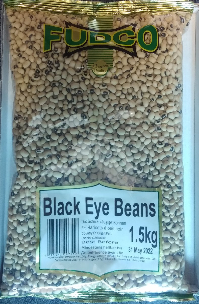 Fudco Black Eye Beans 1.5kg