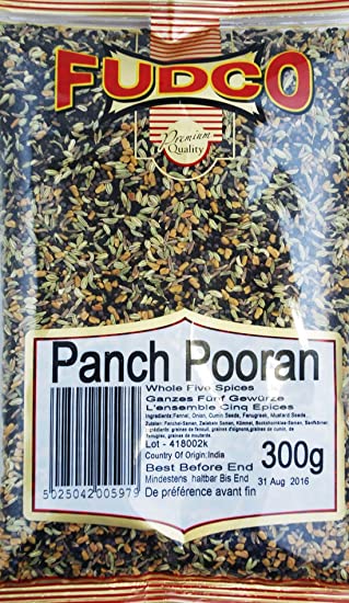 Fudco Panch Pooran (Whole Five Spices) 300g