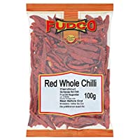 Fudco Whole Red Chilli With Stem 100g