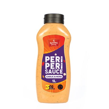 Blazing Garlic & Herb Peri Peri Sauce 1Ltr