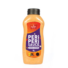 Blazing Garlic & Herb Peri Peri Sauce 1Ltr