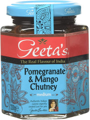 Geeta's Pomegranate & Mango Chutney (Medium) 230g