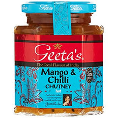 Geeta's Premium Mango & Chilli Chutney (Hot) 230g