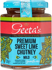 Geeta's Premium Sweet Line Chutney (Mild) 230g