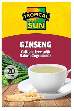 Tropical Sun Ginseng 20 Tea Bags 30g