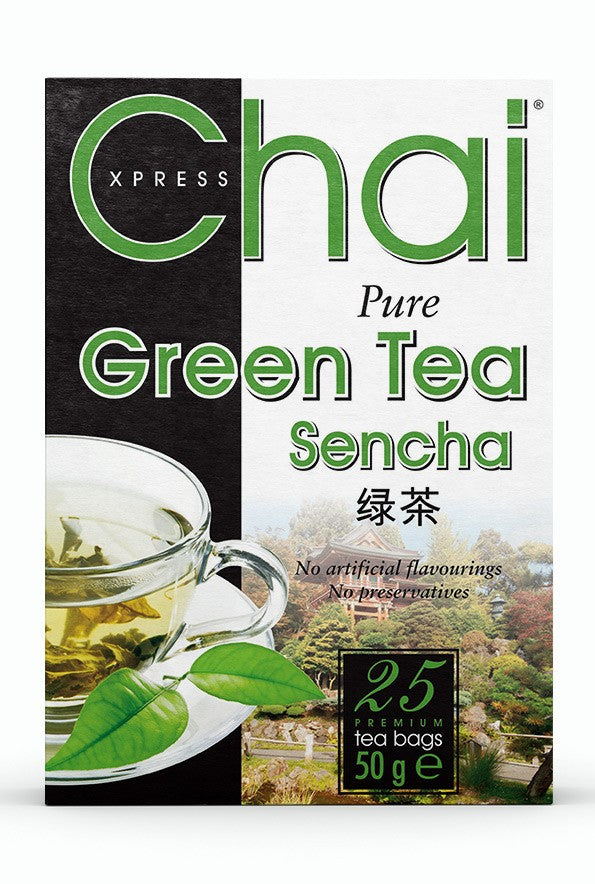 Xpress Chai Green Tea Sencha 25 Teabags 50g