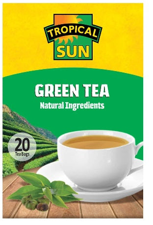 Tropical Sun Green Tea 20 Tea Bags 40g