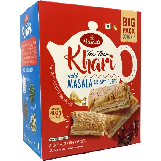 Haldiram's Khari Masala Crispy Puffs 400G