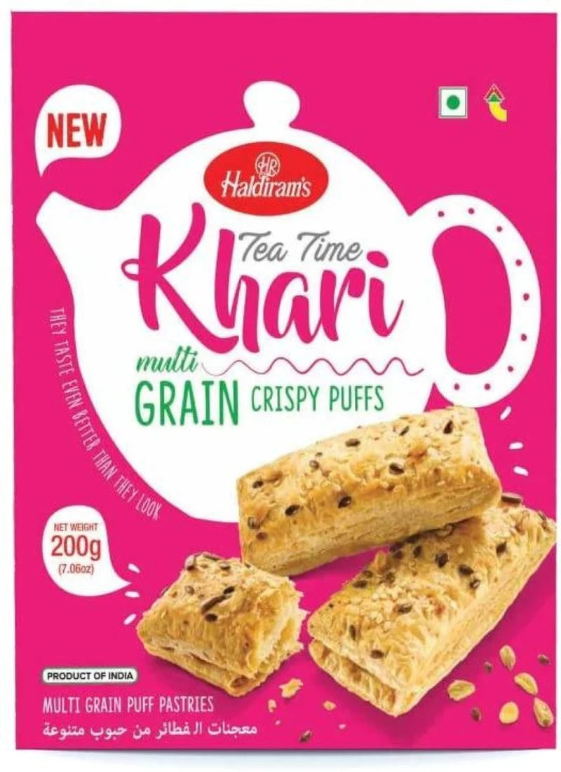 Haldiram's Khari Multigrain Crispy Puffs 200G