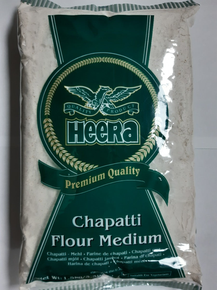 Heera Chapatti Flour Medium 1.5KG