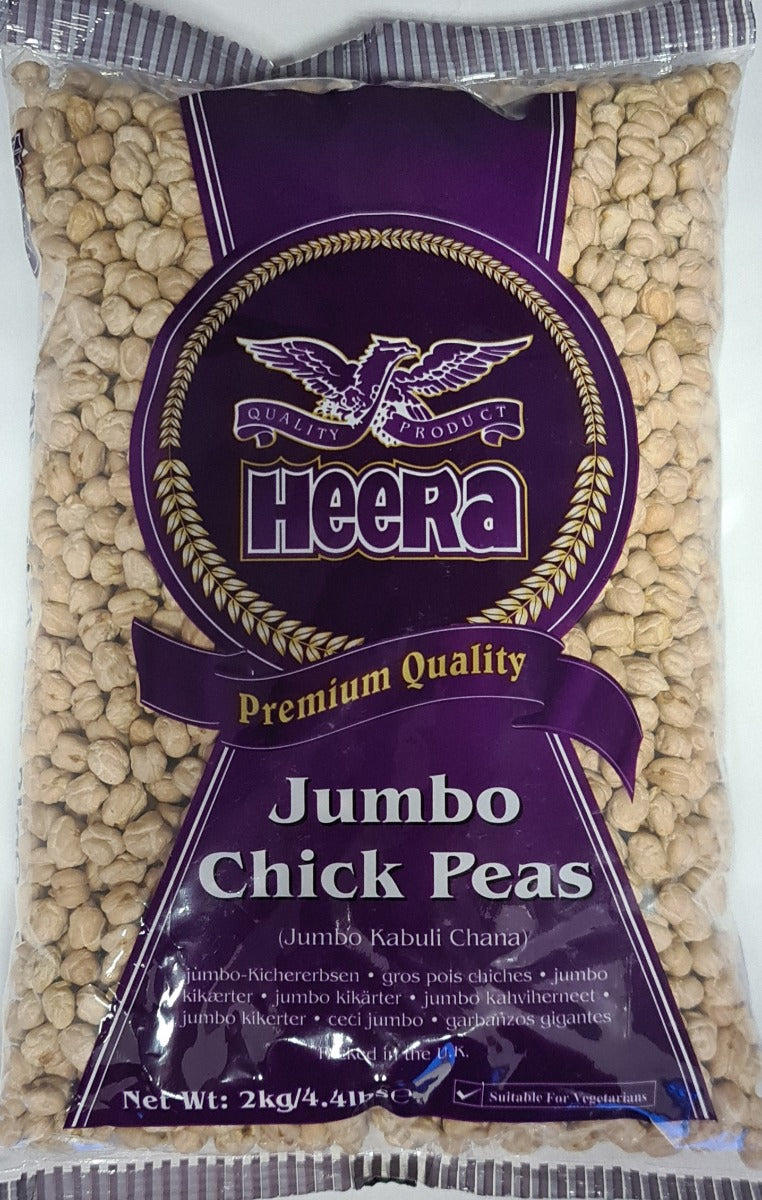 Heera Jumbo Chick Peas 2kg