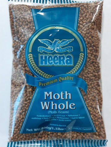 Heera Moth Beans Whole 500G