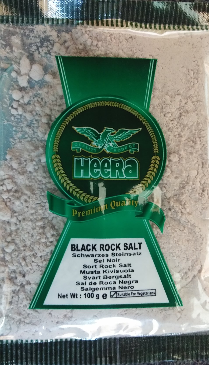 Heera Black Rock Salt 100g