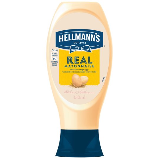 Hellmann's Real Mayonnaise 430ml