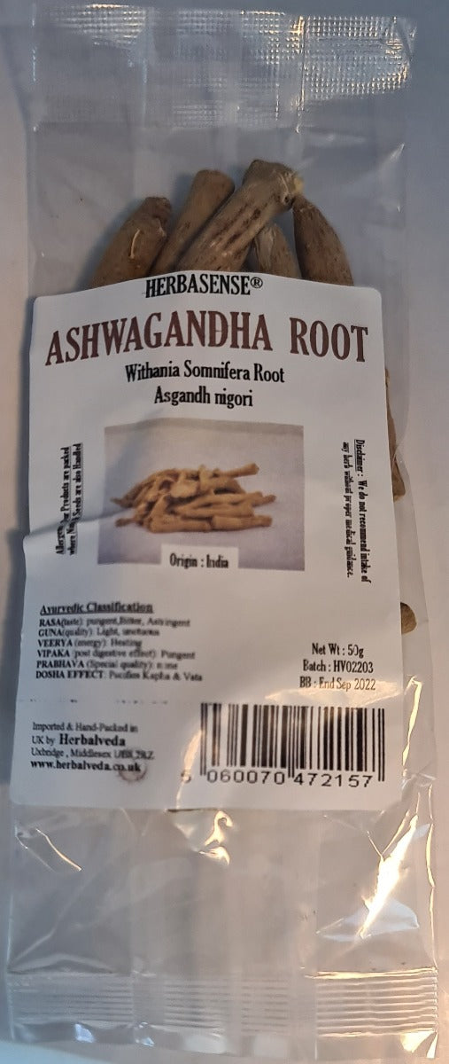 Herbasense Ashwagandha Root 50g