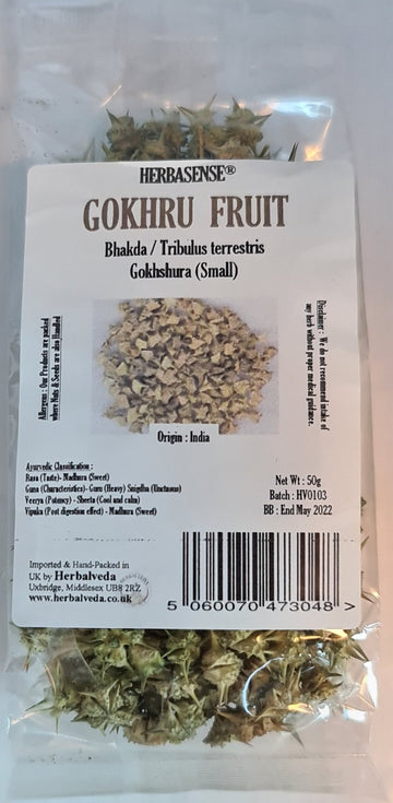 Herbasense Gokhru Fruit (Gokhshura Small) 50g