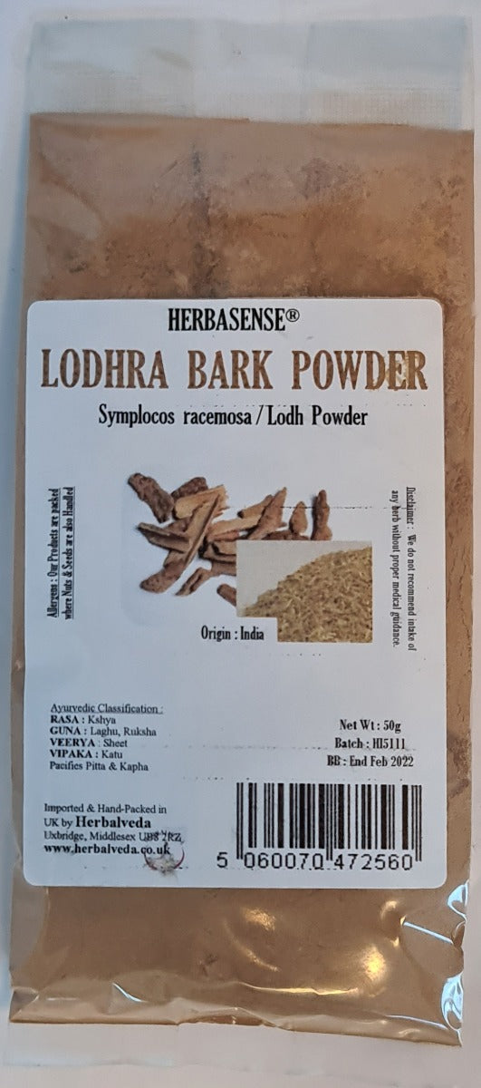 Herbasense Lodhra Bark Powder 50g